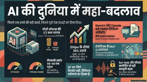 AI इंडस्ट्री में बड़ा बदलाव: चीन के नए मॉडल्स, Sci–Hub विवाद और बदलती टेक दुनिया