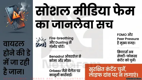 खतरनाक TikTok चैलेंज — वायरल होने की चाह में बढ़ता जोखिम