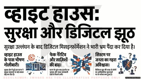 व्हाइट हाउस के पास गोलीबारी से हड़कंप: सुरक्षा व्यवस्था और डिजिटल अफवाहों पर फिर उठे सवाल