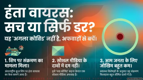 क्रूज़ शिप पर हंता वायरस से मचा हड़कंप, लेकिन क्या सच में यह “अगला कोविड” बन सकता है?