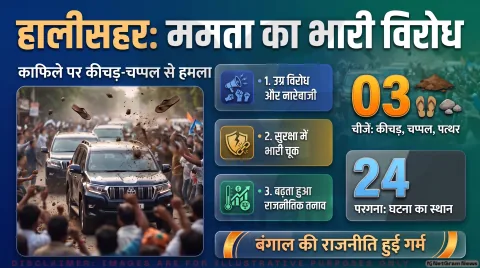 अगर आप भी ट्रैक कर रहे हैं पश्चिम बंगाल की कानून-व्यवस्था, तो थोड़ा ठहरिए! तुरंत जानें हालीसहर ग्राउंड रिपोर्ट