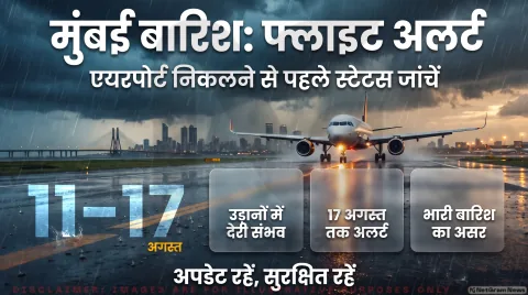 अगर आप भी मुंबई एयरपोर्ट से पकड़ने वाले हैं फ्लाइट, तो थोड़ा ठहरिए! तुरंत पढ़ें 11 से 17 अगस्त का मौसम अपडेट