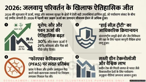 यूरोप में पहली बार सौर–पवन ऊर्जा ने फॉसिल फ्यूल को छोड़ा पीछे बड़ी क्लाइमेट जीत