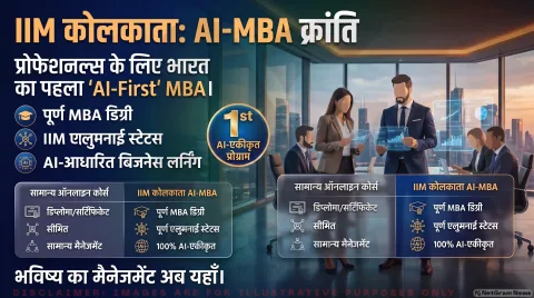 IT और कॉर्पोरेट कर्मचारियों के लिए बड़ी खबर: IIM Kolkata से पाएं रेगुलर MBA डिग्री, तुरंत देखें डिटेल्स