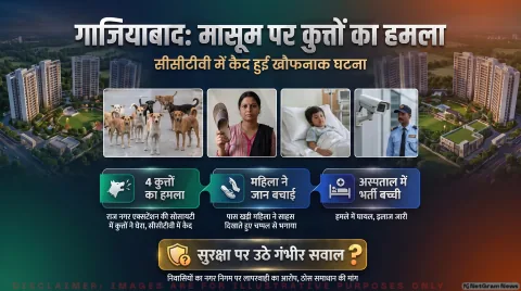 स्टार रामेश्वरम सोसायटी में बच्ची पर हमला, नगर निगम की विफलता और निवासियों का आक्रोश : Raj Nagar Extension Incident Live