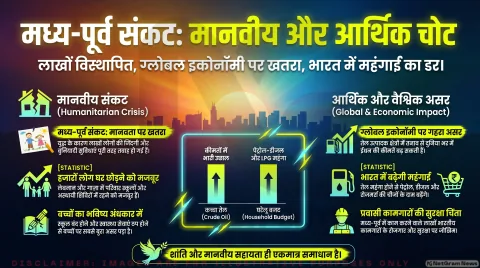 युद्धों के बीच बढ़ता मानवीय संकट, लाखों लोगों की जिंदगी पर गहरा असर