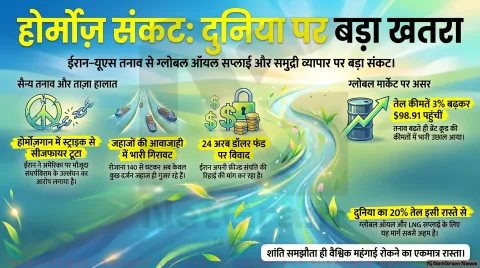 ईरान-यूएस तनाव बढ़ा: सीजफायर उल्लंघन के आरोप, होर्मोज़गान में स्ट्राइक से मिडिल ईस्ट में नई चिंता