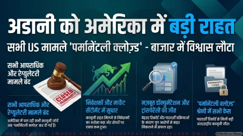 गौतम अडानी को अमेरिका में बड़ी राहत, सभी केस बंद होने के बाद बाज़ार और निवेशकों को क्या संकेत मिले?