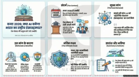 Budget 2026: टेक सेक्टर की मांग, AI को स्ट्रेटेजिक नेशनल इंफ्रास्ट्रक्चर का दर्जा मिले