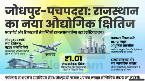 जोधपुर एयरपोर्ट का नया टर्मिनल और पचपदरा रिफाइनरी: राजस्थान में विकास की नई रफ्तार
