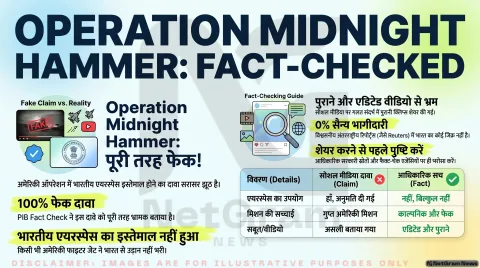 Operation Midnight Hammer” पर बड़ा खुलासा: क्या अमेरिका ने इस्तेमाल किया भारतीय एयरस्पेस? जानिए पूरी सच्चाई
