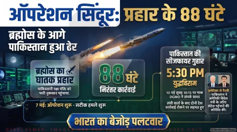 88 घंटे की सैन्य कार्रवाई और पाकिस्तान का सीजफायर अनुरोध; तुरंत पढ़ें पूरी इनसाइड रिपोर्ट : Operation Sindoor Declassified