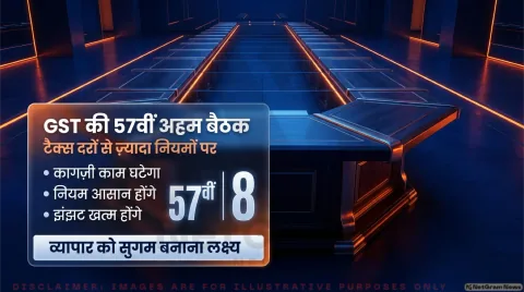 सिंगल पैन-इंडिया रजिस्ट्रेशन, आसान ITC और तेज रिफंड; व्यापारियों के लिए क्या बदलेगा? : GST Council 57th Meeting Agenda