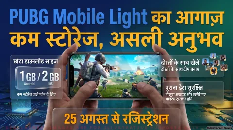 कम रैम-स्टोरेज वाले स्मार्टफोन्स के लिए Krafton का बड़ा ऐलान: इस तारीख से डाउनलोड कर सकेंगे नया हल्का वर्जन