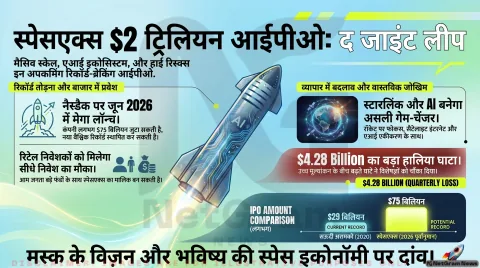 SpaceX का मेगा IPO: एलन मस्क की कंपनी रच सकती है इतिहास, 2 ट्रिलियन डॉलर वैल्यूएशन की तैयारी