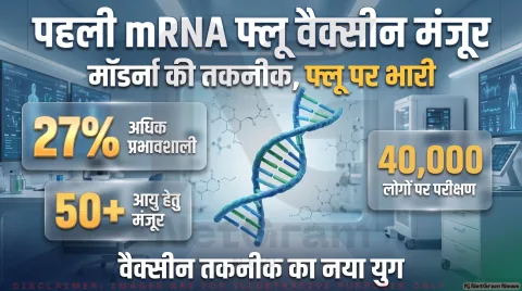 अगर आपकी उम्र 50 साल या उससे अधिक है, तो थोड़ा ठहरिए! तुरंत जानें पहली mRNA फ्लू वैक्सीन और इसके अल्पकालिक साइड इफेक्ट्स