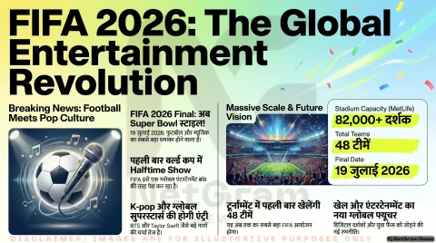 FIFA World Cup 2026 Final बनेगा खेल और एंटरटेनमेंट का सबसे बड़ा शो, पहली बार होगा Super Bowl–स्टाइल Halftime Show