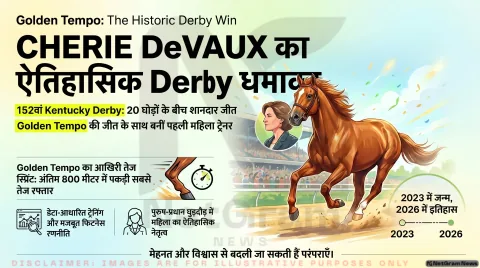 Golden Tempo ने रचा इतिहास: Cherie DeVaux बनीं Kentucky Derby जीतने वाली पहली महिला ट्रेनर, घुड़दौड़ की दुनिया में बड़ा बदलाव