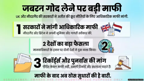 नीदरलैंड और ब्रिटेन ने जबरन गोद लेने की नीतियों पर मांगी माफी, पीड़ितों ने कहा- सिर्फ माफी नहीं, न्याय भी चाहिए