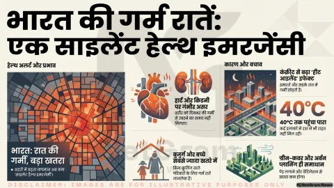 भारत के शहरों में बढ़ रही ‘रात की गर्मी’, नई स्टडी ने बताया बड़ा हेल्थ अलर्ट