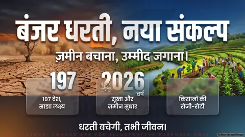 अगर आप भी चिंतित हैं मिट्टी की बिगड़ती सेहत और पानी के संकट से, तो थोड़ा ठहरिए! तुरंत जानें UNCCD COP17 के नियम