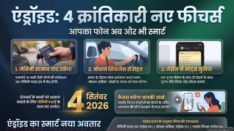 क्या आपके फोन में आया नया Android अपडेट? Google Messages और Gemini Live के ये नए फीचर्स अभी करें ऑन
