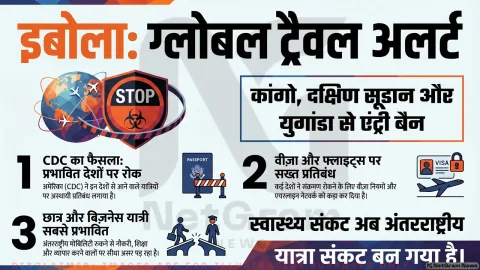 इबोला संकट का नया असर: ट्रैवल बैन, सख्त वीज़ा नियम और बदलती ग्लोबल यात्रा व्यवस्था