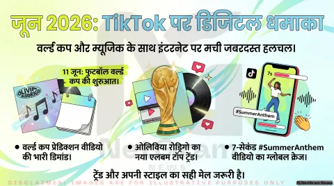 TikTok पर जून 2026 की नई सनक: ओलिविया रोड्रिगो से लेकर फुटबॉल वर्ल्ड कप तक, क्यों छाए हुए हैं ये ट्रेंड?