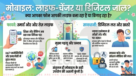 आधुनिक जीवन में मोबाइल फोन की भूमिका