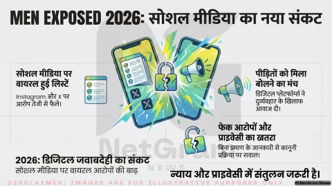 सोशल मीडिया पर वायरल ‘Men Exposed in 2026’ लिस्टों ने बढ़ाई बहस, आरोपों और जवाबदेही के बीच उठे कई सवाल