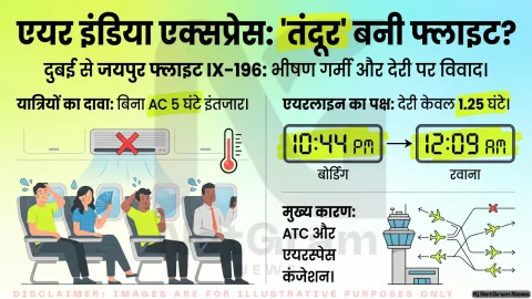 दुबई-जयपुर फ्लाइट में 'तंदूर जैसी' गर्मी का दावा, वायरल वीडियो के बाद यात्रियों के अधिकारों पर उठे सवाल
