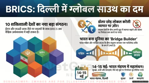 दिल्ली में आज से BRICS विदेश मंत्रियों की बड़ी बैठक, वैश्विक मुद्दों पर भारत निभाएगा निर्णायक भूमिका