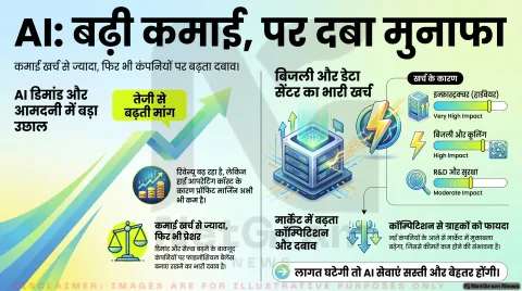 AI से कमाई बढ़ रही है, लेकिन कंपनियों की कमाई पर अभी भी बना हुआ है दबाव