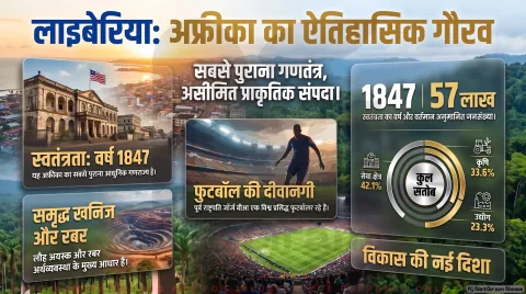 क्या आप जानते हैं अफ्रीका के सबसे पुराने गणराज्य के बारे में? प्रतियोगी परीक्षाओं और सामान्य ज्ञान के लिए तुरंत पढ़ें