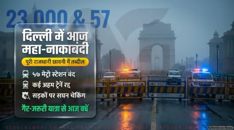 57 मेट्रो स्टेशनों के गेट बंद, कई ट्रेनें रद्द; जानिए नई दिल्ली और निजामुद्दीन जाने वालों के लिए जरूरी गाइड : Delhi Travel Advisory 2026