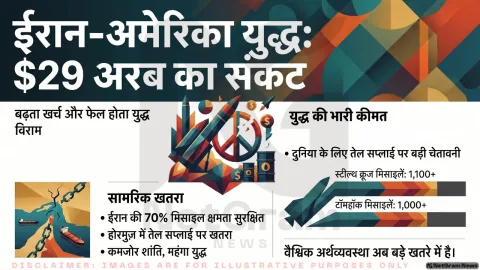 ईरान युद्ध पर 29 अरब डॉलर खर्च, फिर भी टूटने की कगार पर युद्ध विराम; होरमुज़ संकट से दुनिया की बढ़ी चिंता