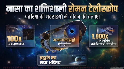 NASA Space Telescope: कोरोनाग्राफ तकनीक से एक्सोप्लैनेट्स की सीधी तस्वीरें; तुरंत पढ़ें खगोलीय मिशन रिपोर्ट