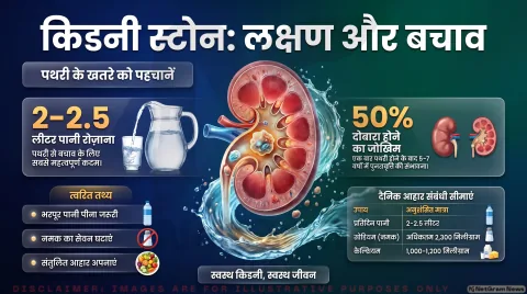 Kidney Stone: डिहाइड्रेशन और हाई-सोडियम डाइट से बचें; जानिए 2-2.5 लीटर पानी का वैज्ञानिक नियम