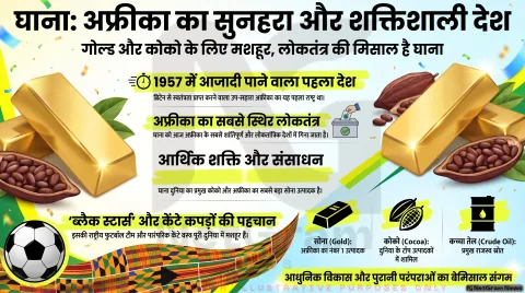 Ghana Facts & History: जानिए घाना की अर्थव्यवस्था, राजधानी, भाषा और रोचक तथ्यों के बारे में सब कुछ