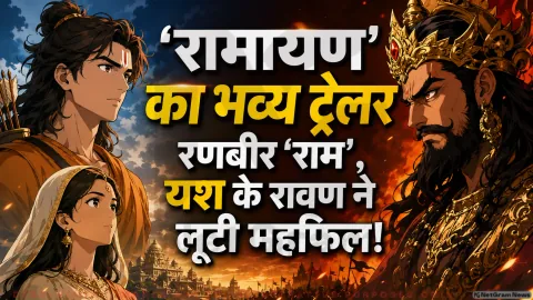 सुबह 4:15 बजे आया 'रामायण' का धमाकेदार ट्रेलर: DNEG का वीएफएक्स और हैंस जिमर के बैकग्राउंड म्यूजिक ने मचाया तहलका!