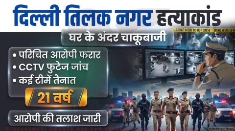 आरोपी की तलाश में कई टीमें गठित, एडिशनल डीसीपी का बयान और CCTV फुटेज की जांच तेज : Tilak Nagar Murder Live Updates