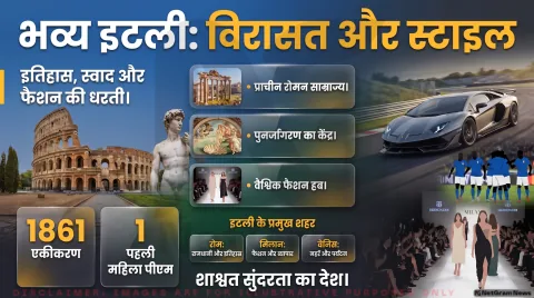 Italy Explainer: इतिहास, राजधानी रोम, पीएम जॉर्जिया मेलोनी और अर्थव्यवस्था—पढ़ें इटली की पूरी इनसाइड स्टोरी