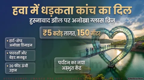 : राज्य का पहला हार्ट-शेप्ड ग्लास ब्रिज बनकर तैयार; तुरंत पढ़ें खुलने की तारीख और नियम : Telangana Tourism Alert
