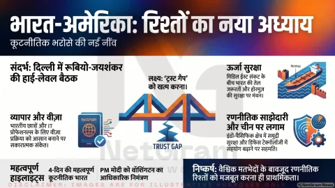 भारत–अमेरिका रिश्तों में जमी बर्फ पिघलाने की कोशिश, दिल्ली में रूबियो–जयशंकर की लंबी बैठक में