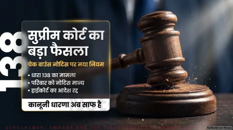 परिवार के सदस्य को मिला नोटिस तो भी वैध मानी जाएगी सेवा :Supreme Court Section 138 Ruling Alert 2026