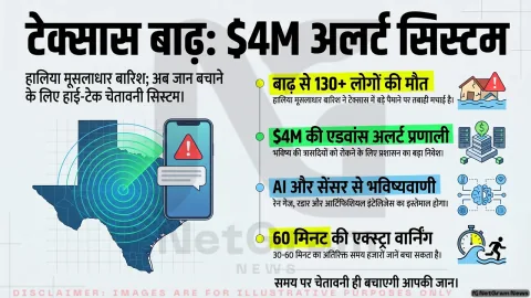 टेक्सास बाढ़ में 130 से अधिक मौतें, भविष्य की त्रासदी रोकने के लिए 4 मिलियन डॉलर के अलर्ट सिस्टम की तैयारी