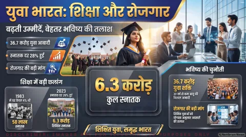 Youth Employment Alert: 30 साल से कम उम्र के 36.7 करोड़ युवा; तुरंत पढ़ें शिक्षा और रोजगार संकट की पूरी रिपोर्ट