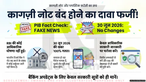 30 जून से कागज़ी नोट बंद होने का दावा फर्जी, RBI ने नहीं किया कोई ऐलान