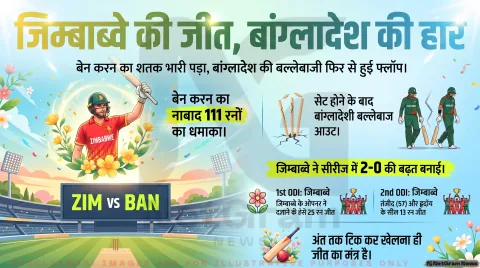 तंजीद हसन ने मानी बल्लेबाजों की कमी, जिम्बाब्वे से वनडे सीरीज हारने पर कहा- हमें बेन करन से सीखना चाहिए
