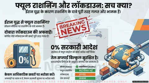 क्या भारत में फिर लगने वाला है फ्यूल राशनिंग और लॉकडाउन? वायरल दावों का बड़ा फ़ैक्ट–चेक